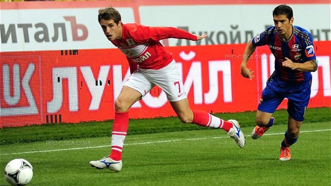 Mark González jugó los minutos finales en triunfo de CSKA Moscú