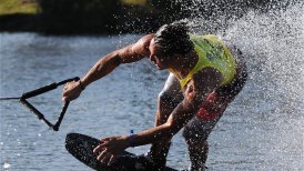 El esquí náutico chileno se luce en los Juegos Bolivarianos de Playa