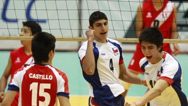 Chile venció a Perú y clasificó a semifinales del Sudamericano Juvenil de voleibol