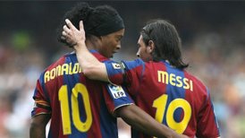 Ronaldinho: "Vi a Lionel Messi cuando empezaba y hoy es el mejor del mundo"