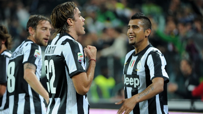 Juventus de Vidal e Isla choca con Sampdoria en la liga italiana