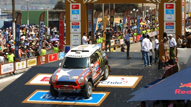 Garafulic fue el mejor chileno en autos y se metió entre los 15 mejores del Dakar