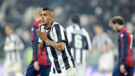 Juventus de Vidal e Isla se mide con Lazio por el paso a la final de la Copa Italia