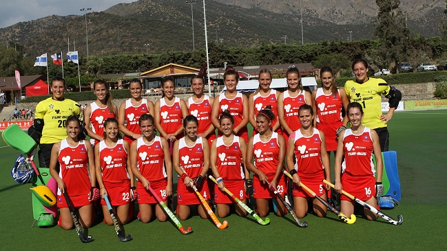 Chile apabulló a Perú en el Sudamericano Femenino de hockey césped