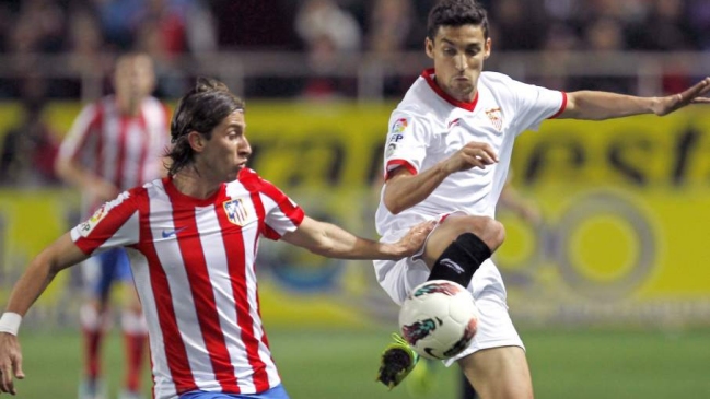 Atlético de Madrid y Sevilla comienzan su duelo por semifinales de la Copa del Rey