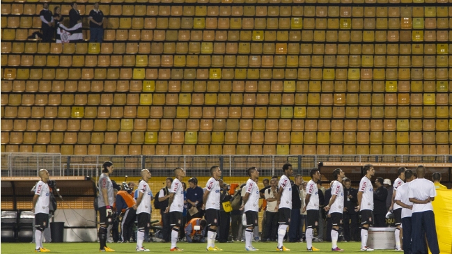 Corinthians celebró a puertas cerradas en la Copa Libertadores