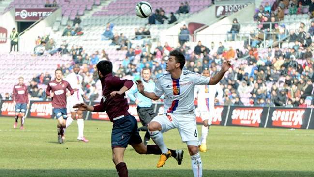 FC Basilea de Marcelo Díaz volvió a festejar en la Superliga suiza