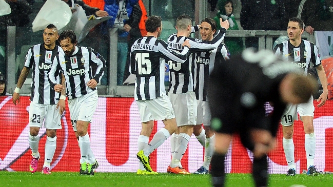 Arturo Vidal fue figura en triunfo de Juventus sobre Celtic por la Champions