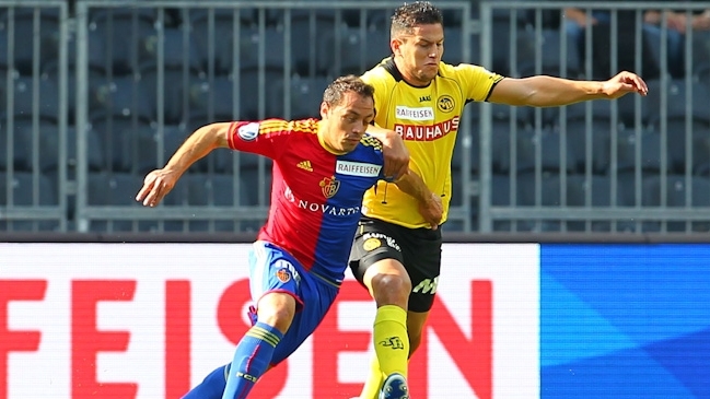 Marcelo Díaz participó en cómodo triunfo de FC Basilea en la Superliga de Suiza