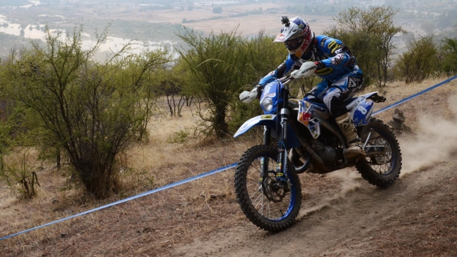 El chileno Benjamín Herrera ganó su categoría en el Mundial de Enduro