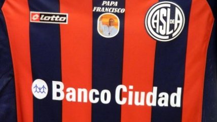 San Lorenzo vestirá camiseta con dedicatoria al Papa Francisco