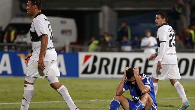 U. de Chile quedó al borde de la eliminación en la Libertadores al caer con Olimpia