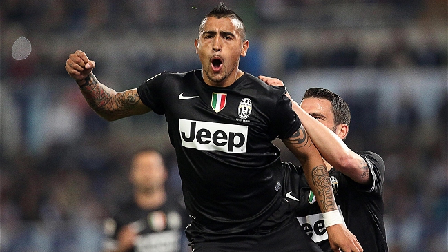 Juventus junto a Arturo Vidal recibe a AC Milan en la liga italiana