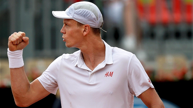 Roma: Tomas Berdych ahora se impuso a Novak Djokovic