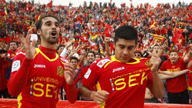 Unión Española superó a Palestino y sigue firme en la cima del Campeonato 2013