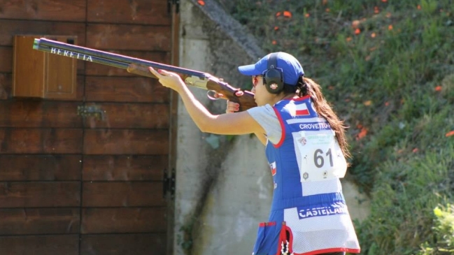 Francisca Crovetto brilló con una medalla de plata en Italia