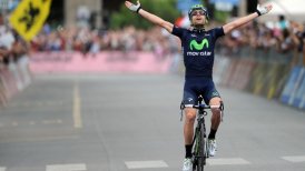 Giovanni Visconti ganó la 18ª etapa del Giro