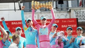 Vicenzo Nibali se quedó con el título en el Giro de Italia 2013
