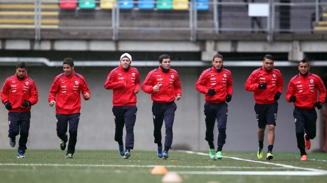 Selección chilena trabajó en la cancha sintética de La Florida