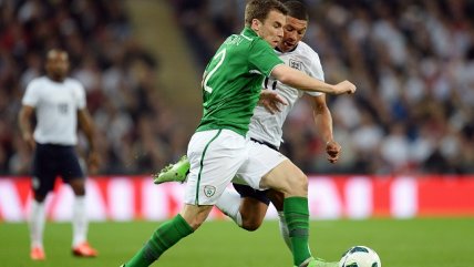 Inglaterra e Irlanda igualaron en amistoso jugado en Wembley