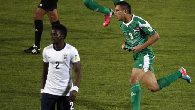 Irak rescató un agónico empate ante Inglaterra y dejó a Chile en la punta