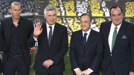 Ancelotti y Zidane fueron presentados oficialmente en Real Madrid