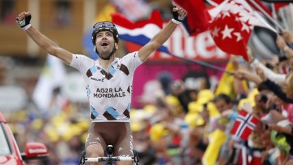 Christophe Riblon logró su primera victoria en el Tour de Francia 2013