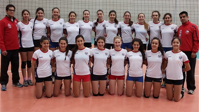 Selección infantil de voleibol viajó a EE.UU. para tradicional torneo