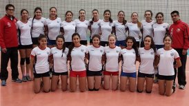 Selección infantil de voleibol viajó a EE.UU. para tradicional torneo