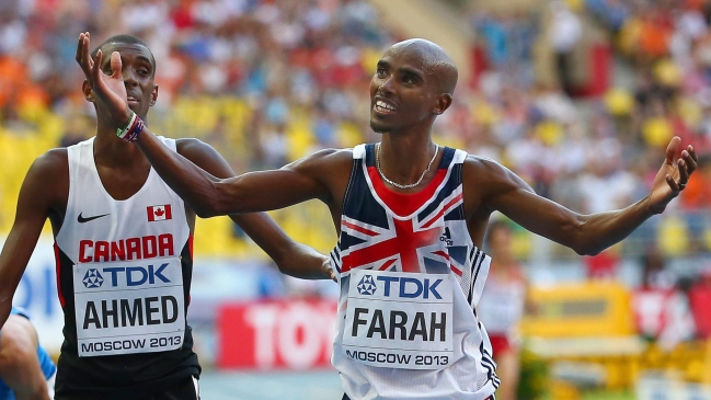 Mo Farah se quedó con la corona en los 10.000 metros en el Mundial de Moscú