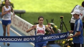 Rusa Elena Lashmanova reinó nuevamente en la marcha
