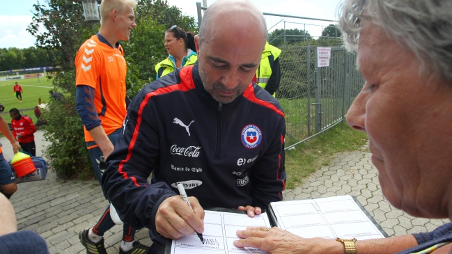 Sampaoli y seleccionados recorrieron Copenhague antes de volver a Chile