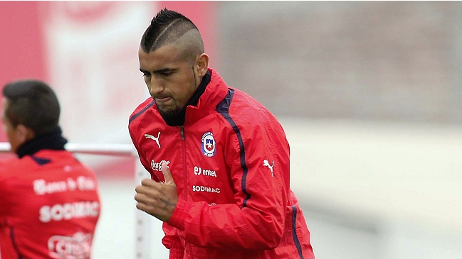 Arturo Vidal: "Lo importante es que Chile vaya al Mundial"