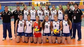 Chilenas se inclinaron ante Perú en el Sudamericano de voleibol