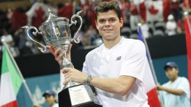 Milos Raonic superó a Tomas Berdych y se adjudicó el ATP de Bangkok