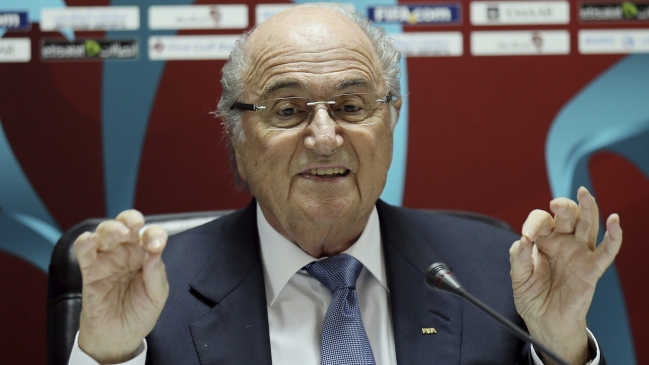 Blatter manifestó su intención de que el Mundial de Qatar se dispute en noviembre
