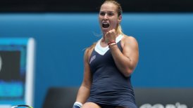 Dominika Cibulkova sacó del camino a Maria Sharapova en Australia