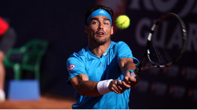 Fabio Fognini confirmó su favoritismo en el ATP de Viña tras derrotar a Jeremy Chardy