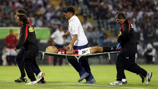 Jugadores de Rangers quedaron lesionados tras violento choque en partido frente a Colo Colo