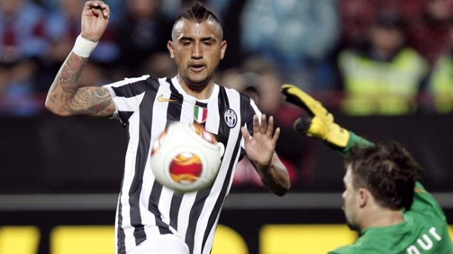 Arturo Vidal anotó en triunfo de Juventus por Europa League