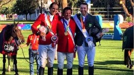 Chile logró medallas en una confusa jornada de equitación