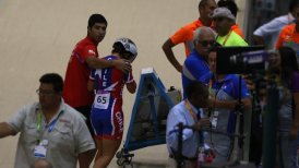 Irene Aravena culpa a los jueces de su accidente en el ciclismo