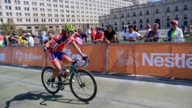 Gonzalo Garrido logró gran triunfo en ciclismo ruta de Santiago 2014