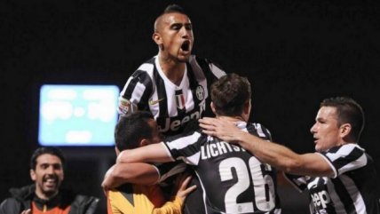 Juventus de Vidal e Isla festejó una nueva victoria en la Serie A de Italia