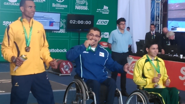Juan Carlos Garrido se adjudicó la medalla de oro en los Juegos Parasudamericanos 2014