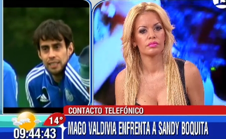 "Mago" Valdivia a Sandy Boquita: "Tú no me conoces y yo nunca te he visto"