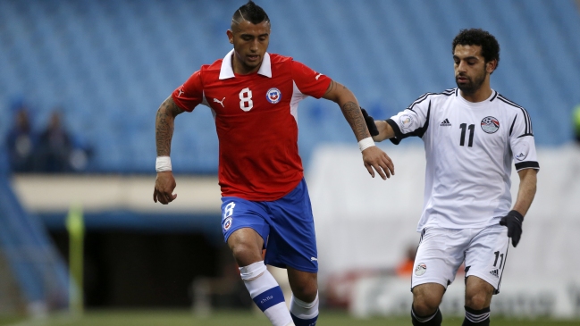 Egipto presentó nómina de 25 jugadores para enfrentar a Chile