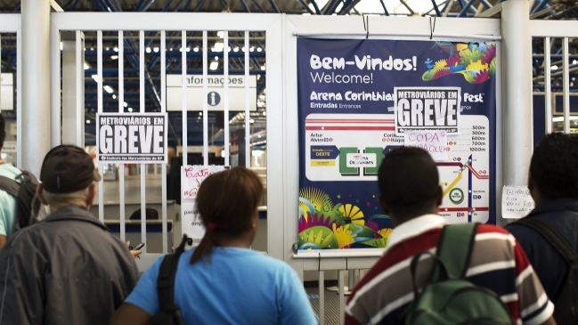 Metro de Sao Paulo anunció el despido de 60 trabajadores por huelga