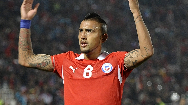 Así jugará Chile ante Australia, con Arturo Vidal como titular