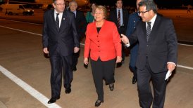 Presidenta Bachelet ya se encuentra en Brasil